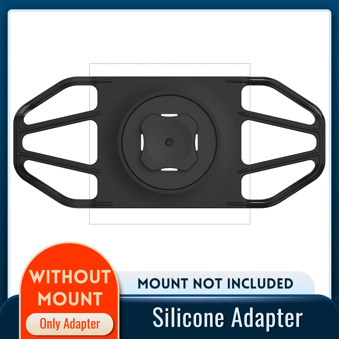 Fahrrad Handyhalter, Universelle Fahrrad Handyhalterung – Aluminium MTB/Straßenrad Vorbau, Schnellverschluss für einfaches Befestigen und Abnehmen