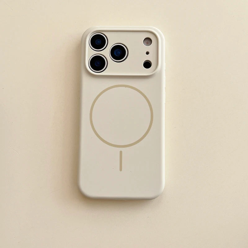 MagSafe Silicone Case — Solid Color Protection
