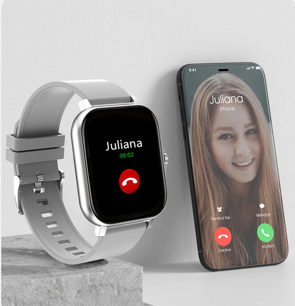 Sport Smart Watch 1.83″ — Heart Rate, Sleep & Activity Tracker
