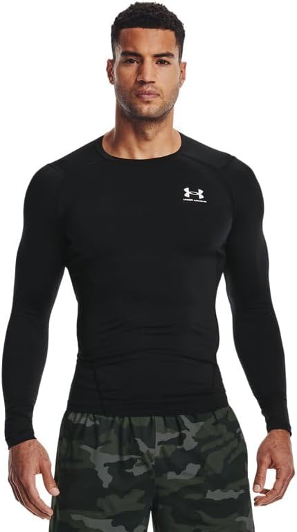 Under Armour HeatGear Fitted Kurzarmshirt für Herren – Blickdichtes Funktionsshirt
