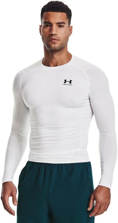 Under Armour HeatGear Fitted Kurzarmshirt für Herren – Blickdichtes Funktionsshirt