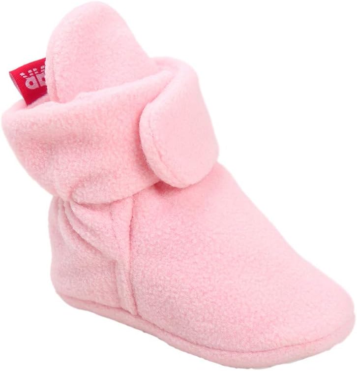 LACOFIA Kleinkind Baby Jungen Mädchen rutschfest Weiche Sohle Slipper Stiefel Winter Krabbelschuhe