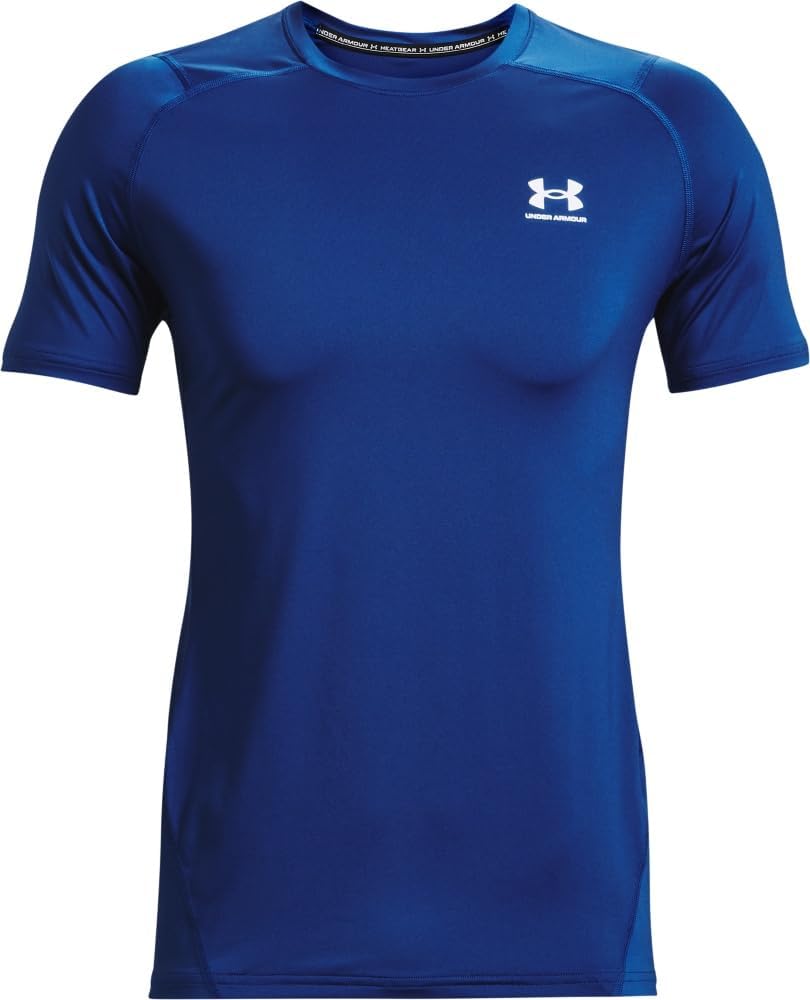 Under Armour HeatGear Fitted Kurzarmshirt für Herren – Blickdichtes Funktionsshirt