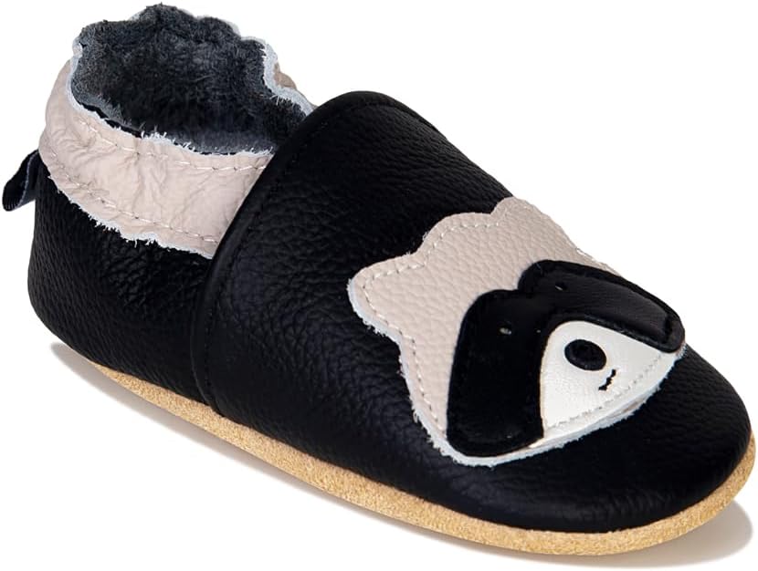 IceUnicorn Krabbelschuhe Baby Jungen Mädchen Lauflernschuhe Baby Weicher Leder Babyhausschuhe Kleinkind Babyschuhe