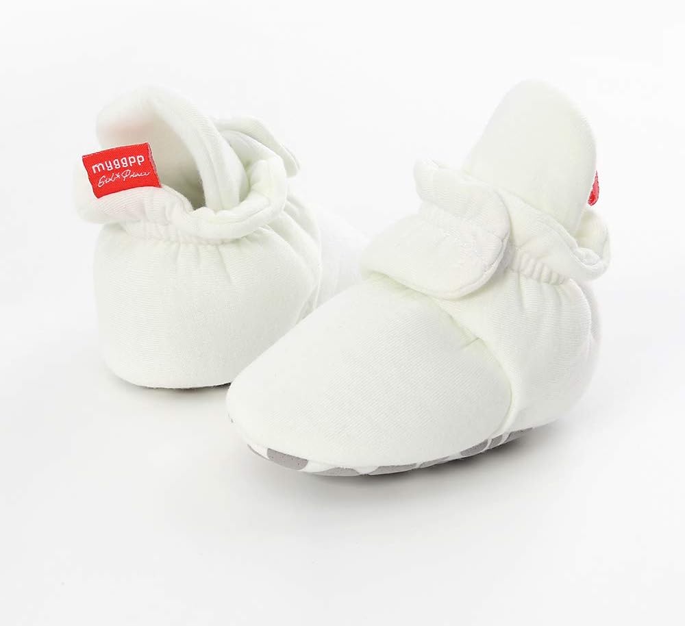 LACOFIA Kleinkind Baby Jungen Mädchen rutschfest Weiche Sohle Slipper Stiefel Winter Krabbelschuhe