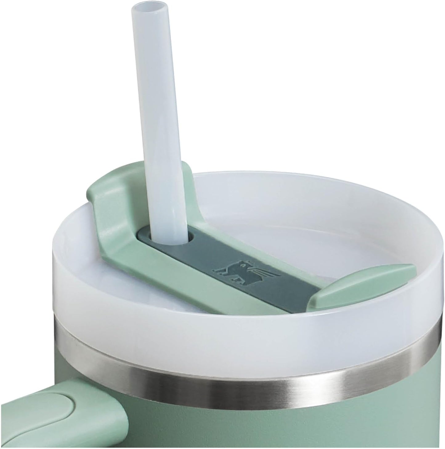 Stanley Quencher H2.0 Flowstate Trinkflasche Mit Strohhalm 1.2L - Thermobecher Kühlt 11 Stunden - 48 Stunden Eisgekühlt - Spülmaschinenfest - Thermosflasche BPA Frei - Edelstahl Trinkbecher