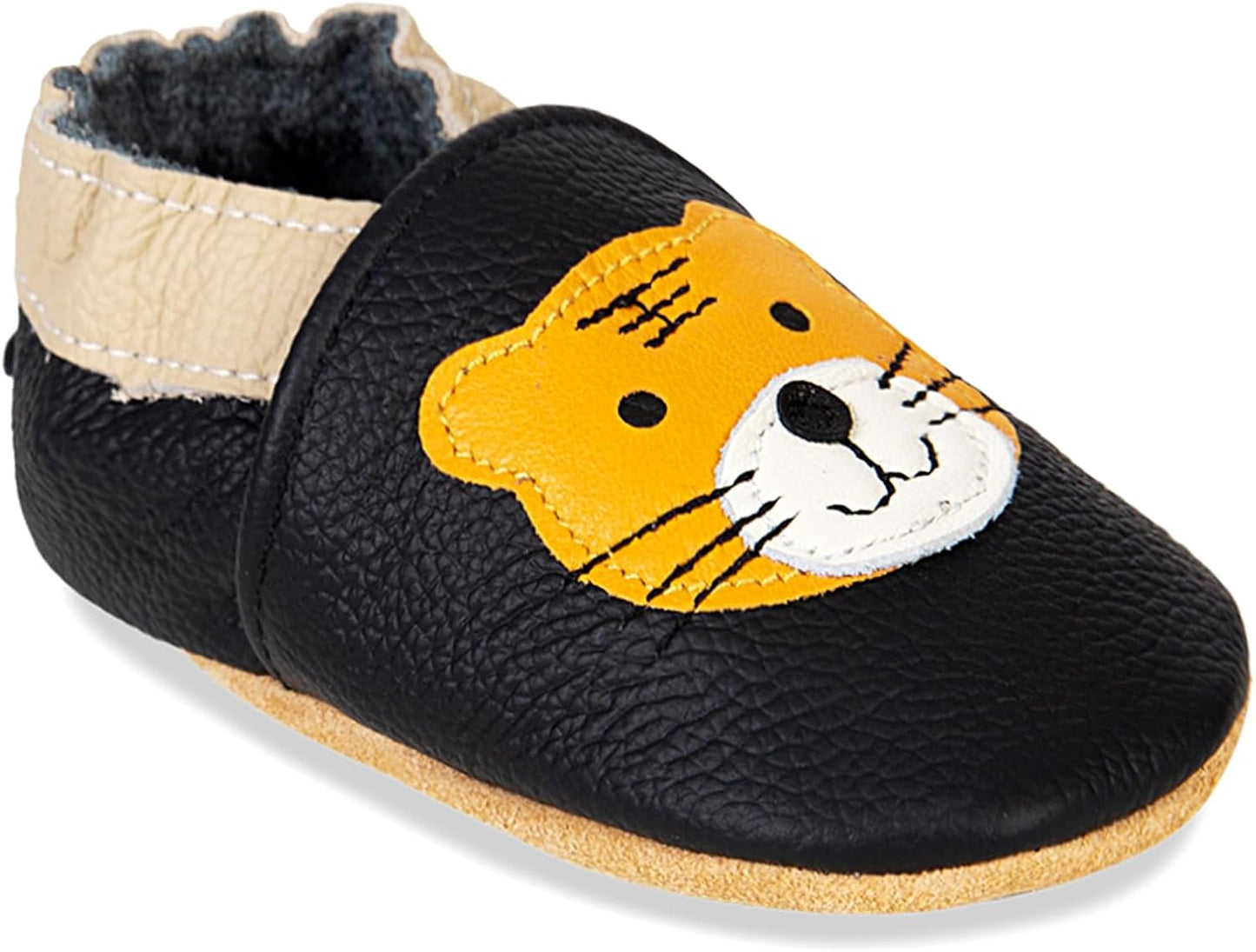 IceUnicorn Krabbelschuhe Baby Jungen Mädchen Lauflernschuhe Baby Weicher Leder Babyhausschuhe Kleinkind Babyschuhe