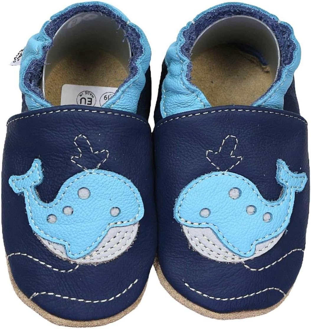 Krabbelschuhe für Jungs und Mädchen in verschiedenen Designs