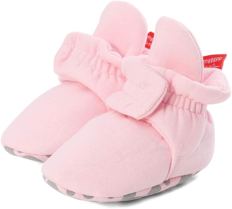 LACOFIA Kleinkind Baby Jungen Mädchen rutschfest Weiche Sohle Slipper Stiefel Winter Krabbelschuhe