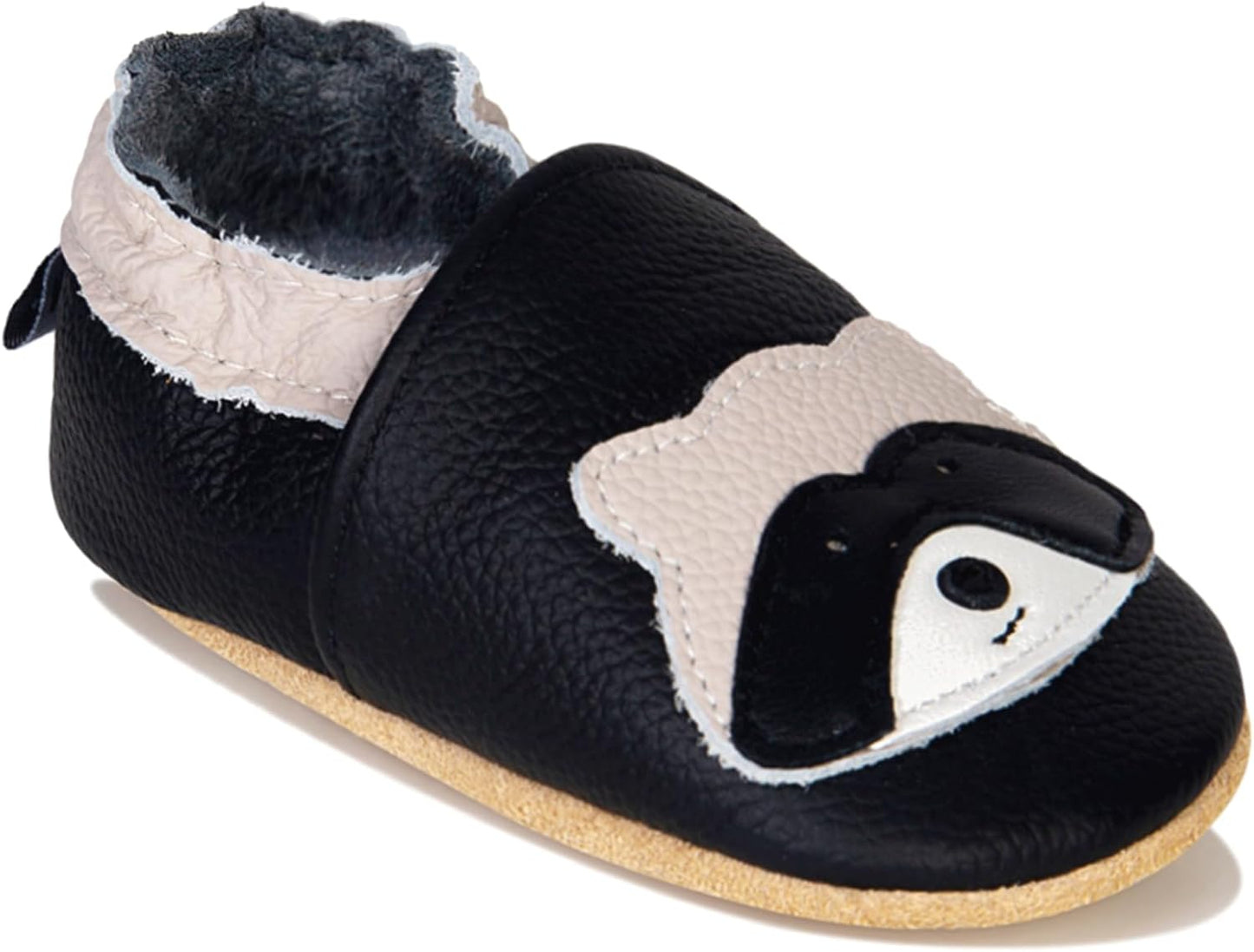 IceUnicorn Krabbelschuhe Baby Jungen Mädchen Lauflernschuhe Baby Weicher Leder Babyhausschuhe Kleinkind Babyschuhe