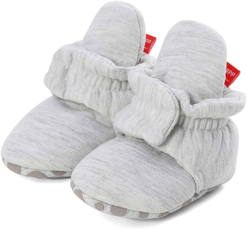 LACOFIA Kleinkind Baby Jungen Mädchen rutschfest Weiche Sohle Slipper Stiefel Winter Krabbelschuhe