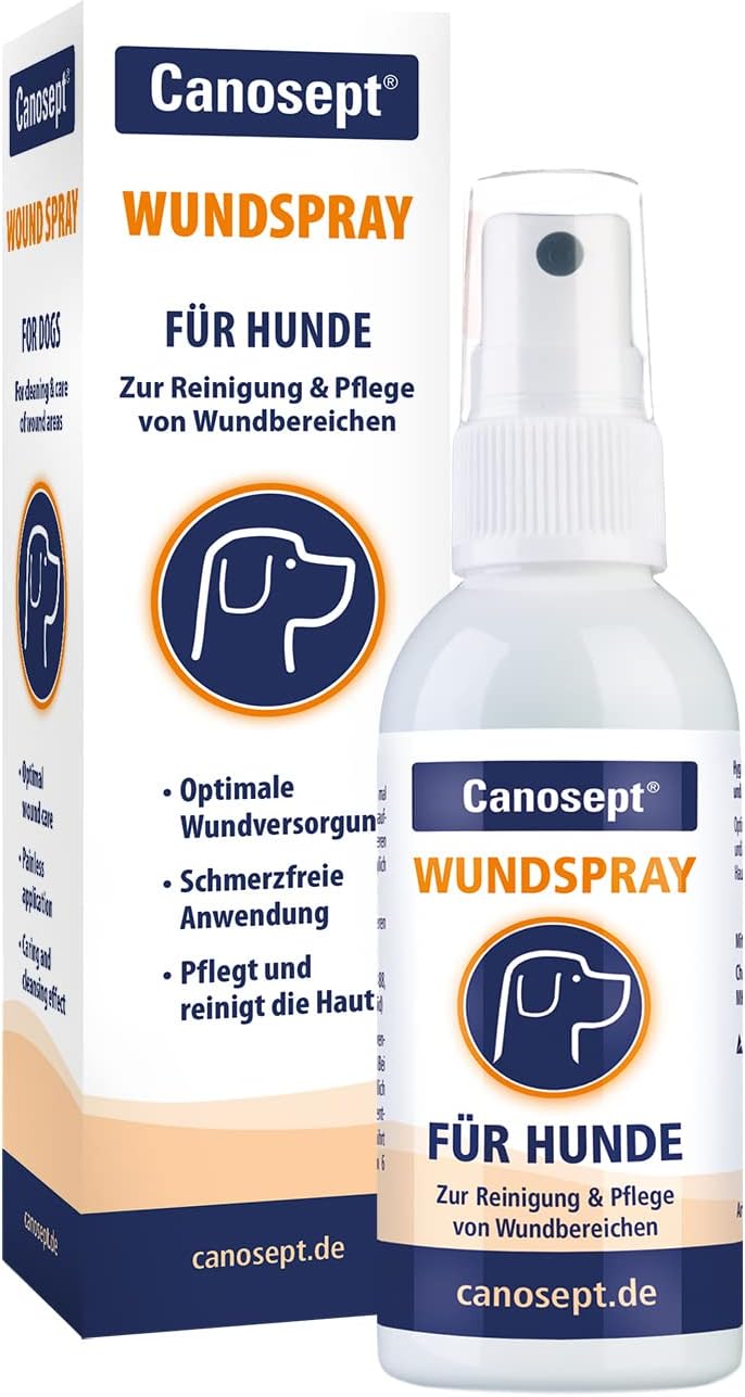 Canosept Darmflora Hund - Präbiotika & Probiotika Hund - Unterstützt bei Verdauungsstörungen - Hund Darmflora Aufbauen - Darmsarnierung Hund - Hund Verdauung fördern durch Darmkur Hund - 30 Tabletten
