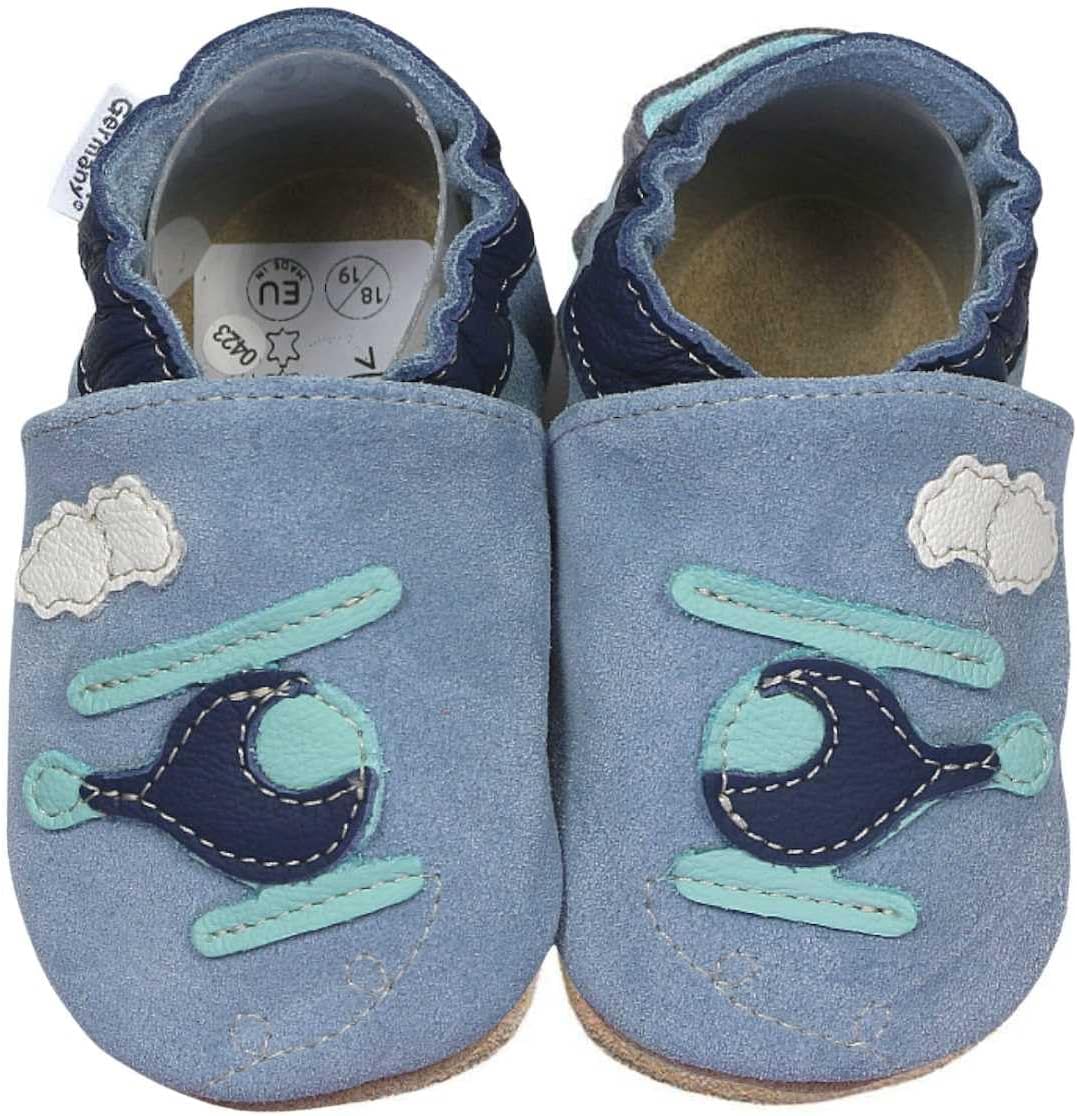 Krabbelschuhe für Jungs und Mädchen in verschiedenen Designs