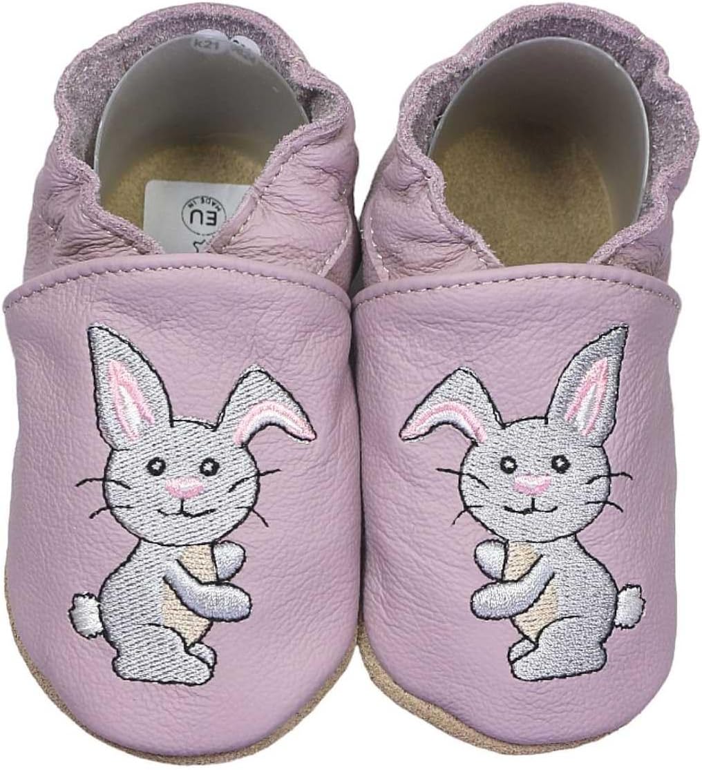 Krabbelschuhe für Jungs und Mädchen in verschiedenen Designs