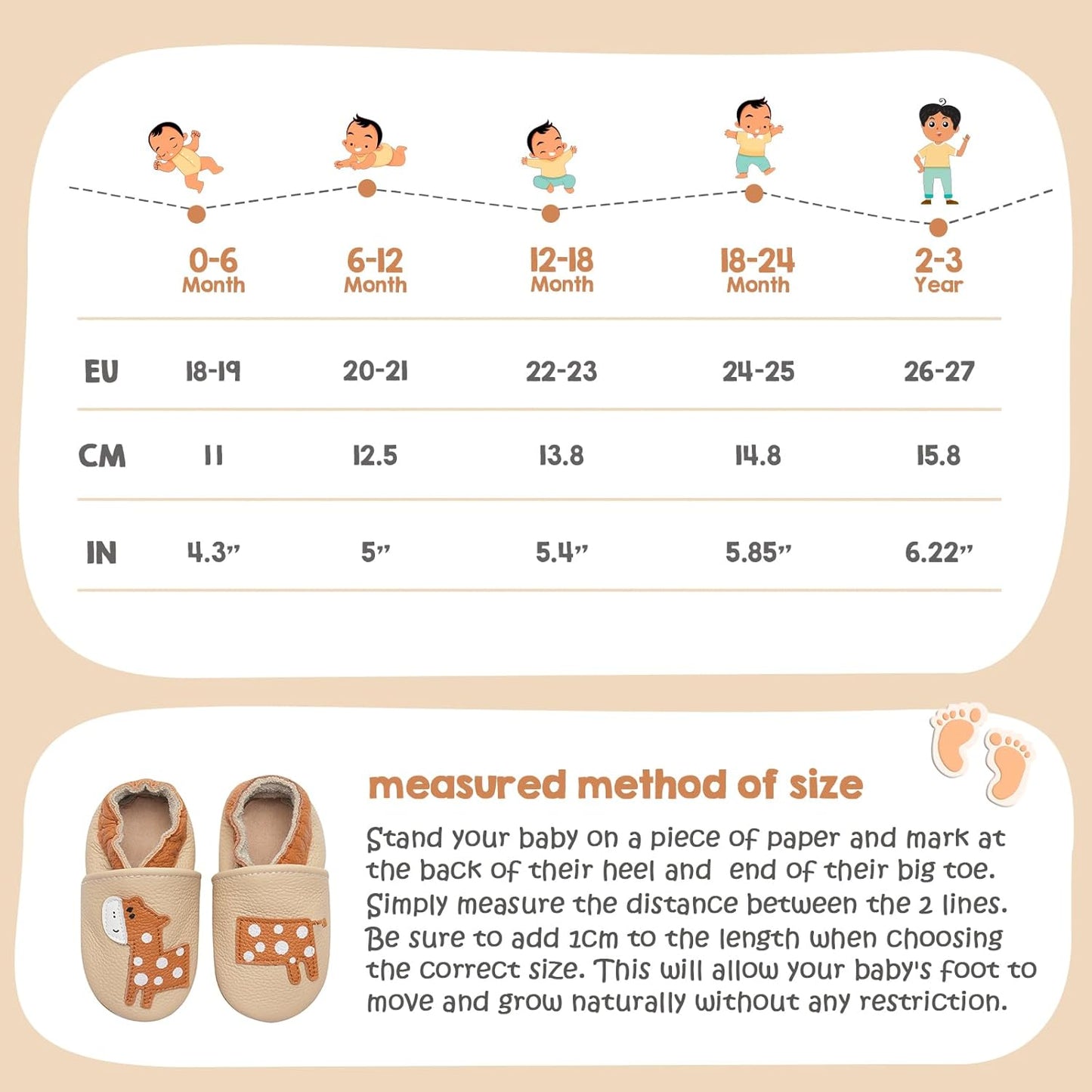 IceUnicorn Krabbelschuhe Baby Jungen Mädchen Lauflernschuhe Baby Weicher Leder Babyhausschuhe Kleinkind Babyschuhe