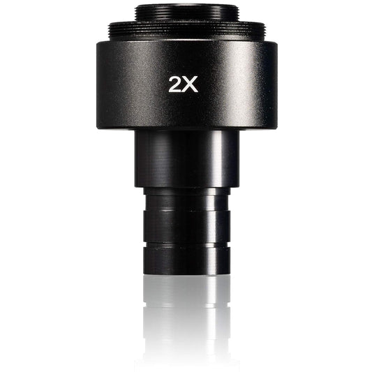 Bresser Microscope SLR Camera Adaptor 2x T2 23.2 mm for Recording a SLR or System Camera on Microscope, 5942080