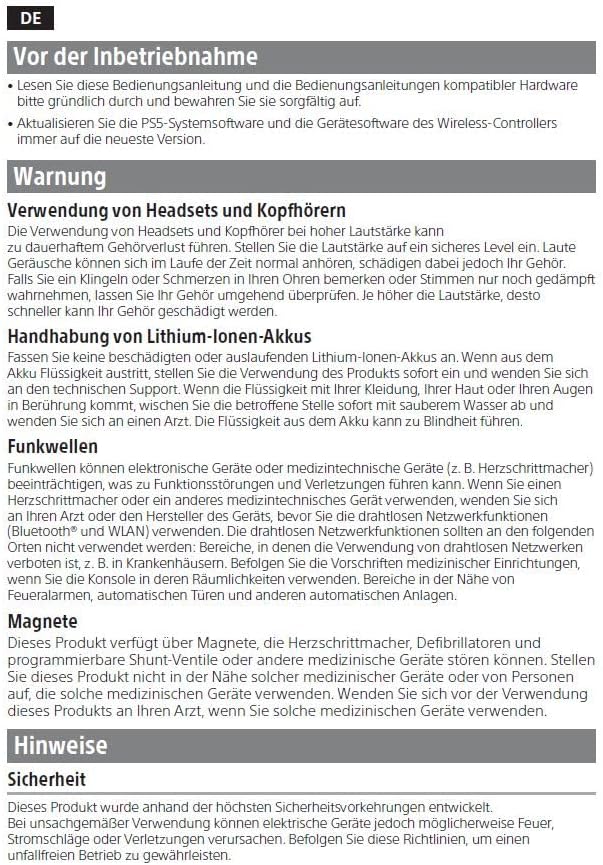 Sony PlayStation DualSense Wireless Controller Midnight Black for PlayStation 5