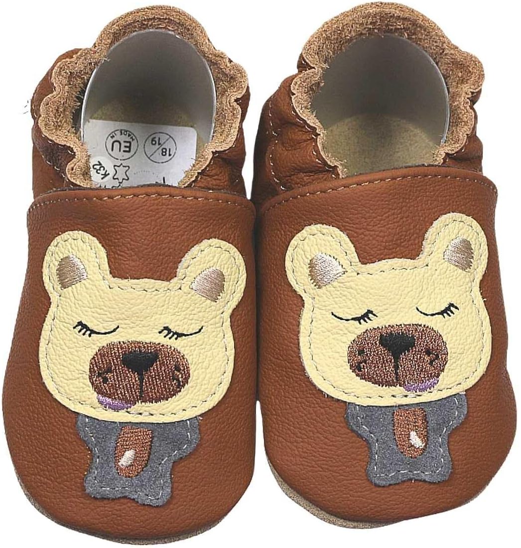 Krabbelschuhe für Jungs und Mädchen in verschiedenen Designs