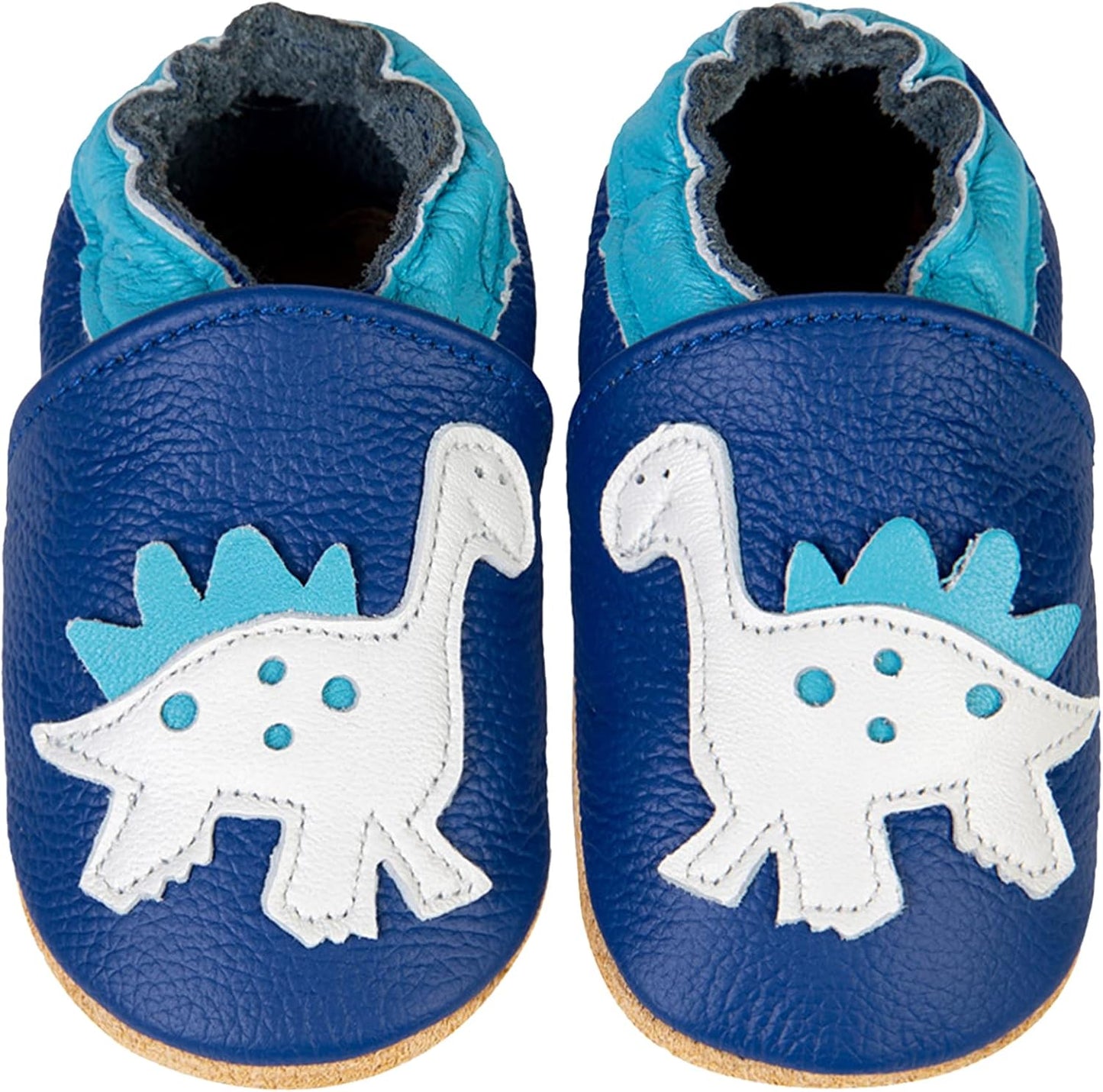 IceUnicorn Krabbelschuhe Baby Lauflernschuhe Jungen Mädchen Weicher Leder Babyhausschuhe Kleinkind Rutschfeste Lederschuhe Baby