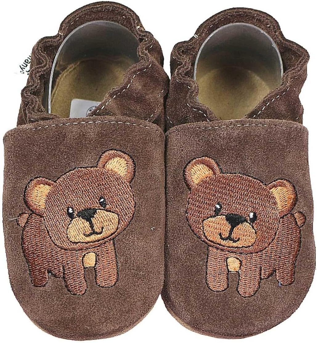 Krabbelschuhe für Jungs und Mädchen in verschiedenen Designs