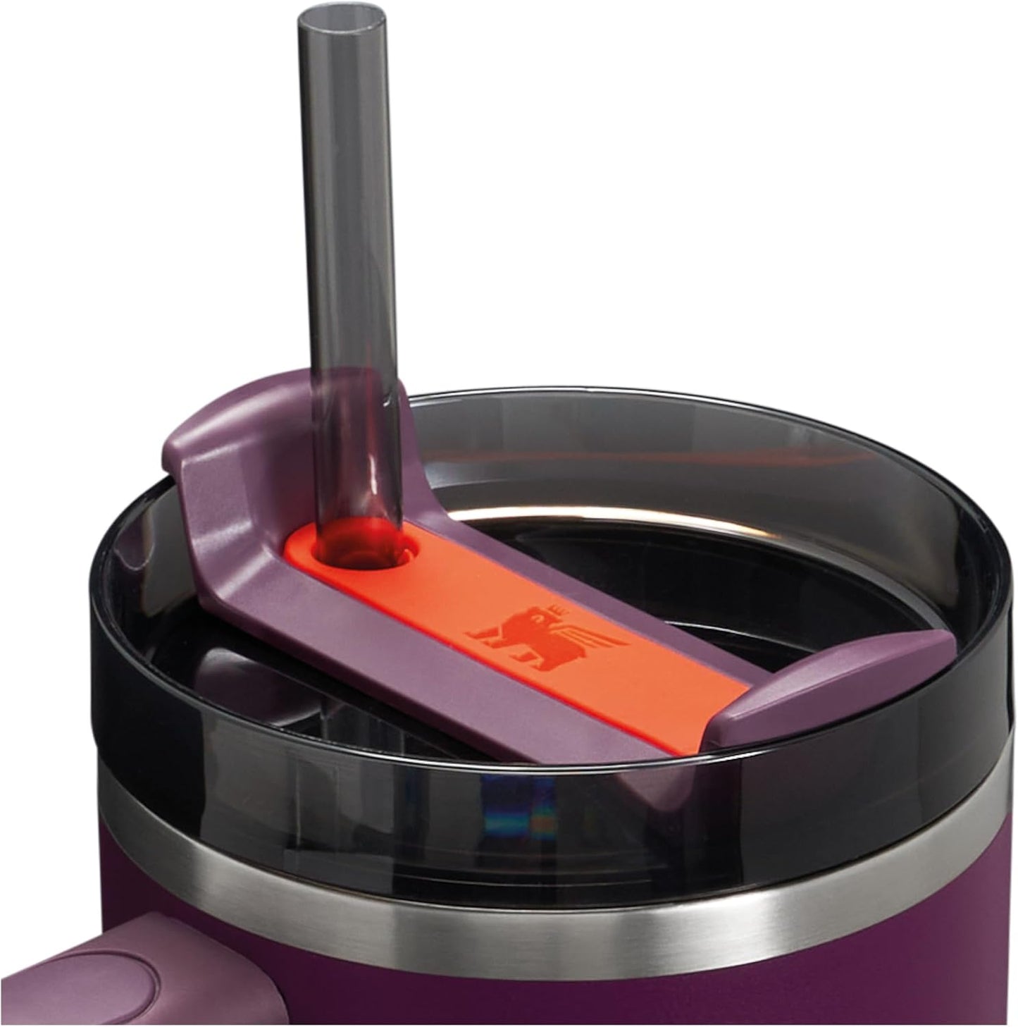 Stanley Quencher H2.0 Flowstate Trinkflasche Mit Strohhalm 1.2L - Thermobecher Kühlt 11 Stunden - 48 Stunden Eisgekühlt - Spülmaschinenfest - Thermosflasche BPA Frei - Edelstahl Trinkbecher