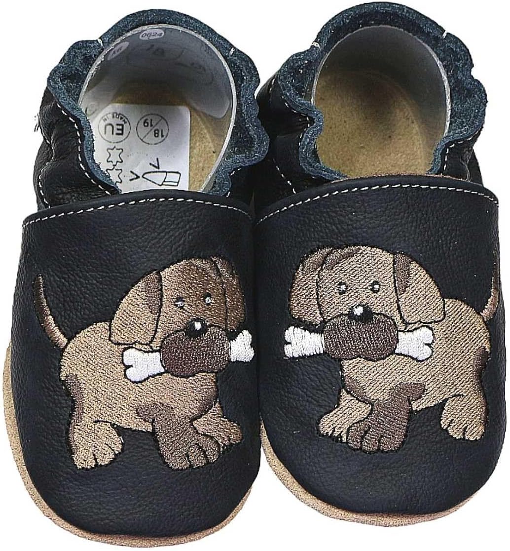 Krabbelschuhe für Jungs und Mädchen in verschiedenen Designs