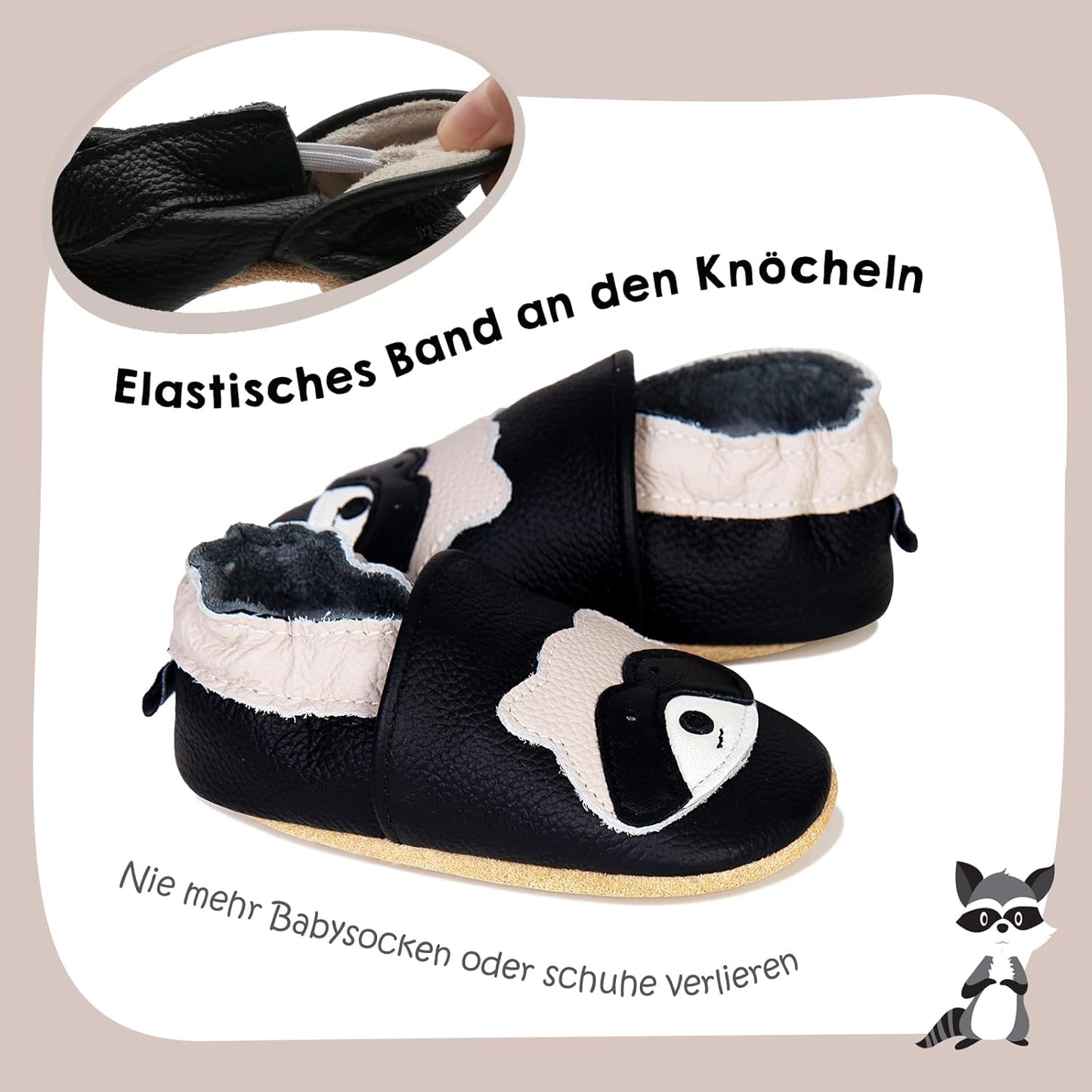 IceUnicorn Krabbelschuhe Baby Jungen Mädchen Lauflernschuhe Baby Weicher Leder Babyhausschuhe Kleinkind Babyschuhe