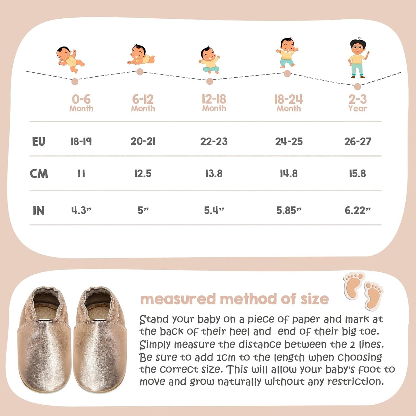 IceUnicorn Krabbelschuhe Baby Jungen Mädchen Lauflernschuhe Baby Weicher Leder Babyhausschuhe Kleinkind Babyschuhe