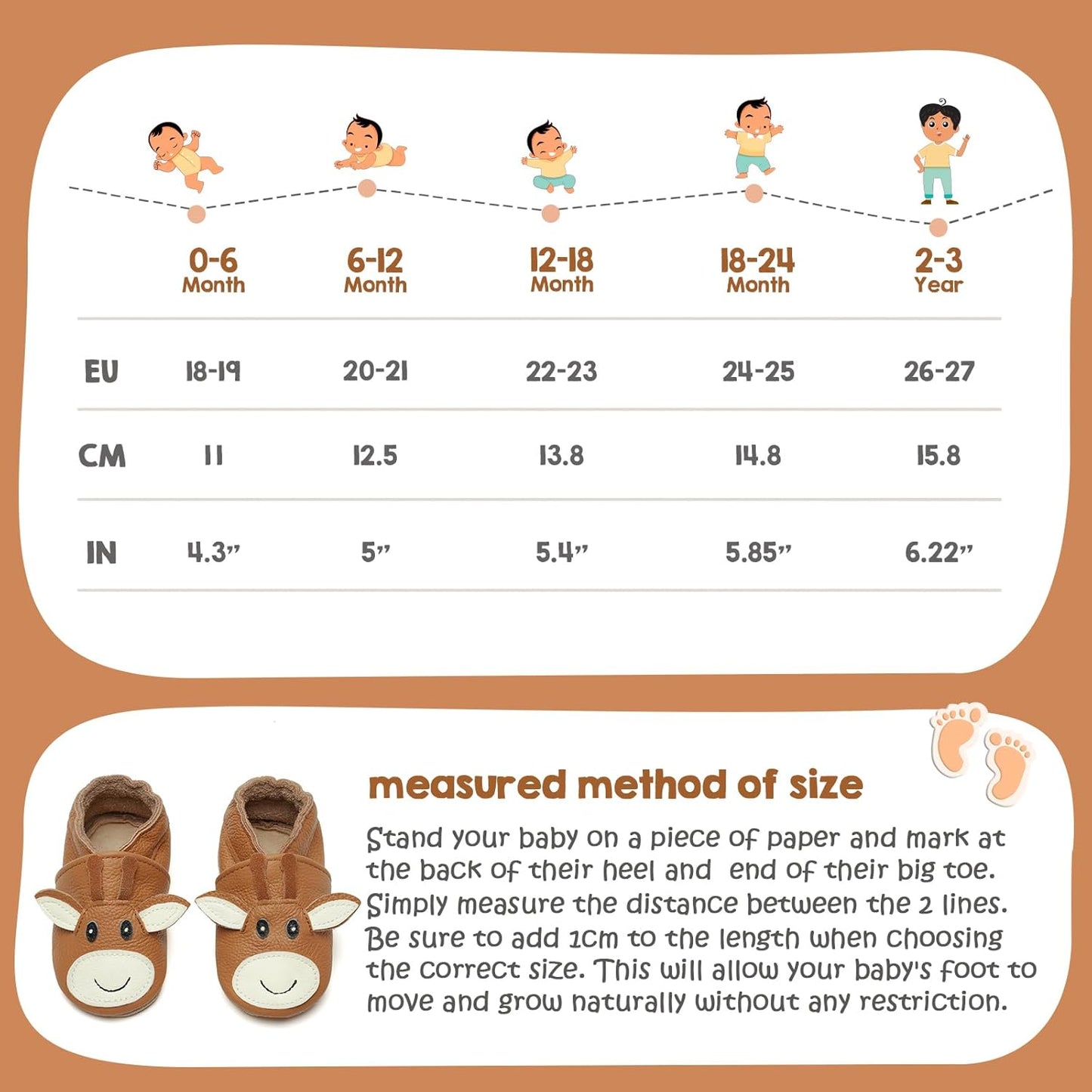 IceUnicorn Krabbelschuhe Baby Jungen Mädchen Lauflernschuhe Baby Weicher Leder Babyhausschuhe Kleinkind Babyschuhe