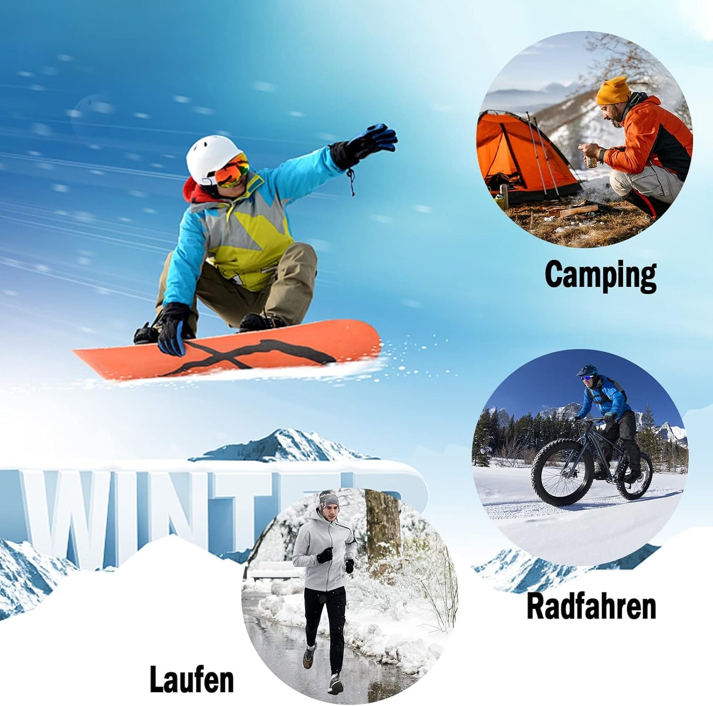 Ropa Interior Térmica Hombre Invierno Conjuntos Térmicos Esquí Funcional Interior Ropa S-2XL