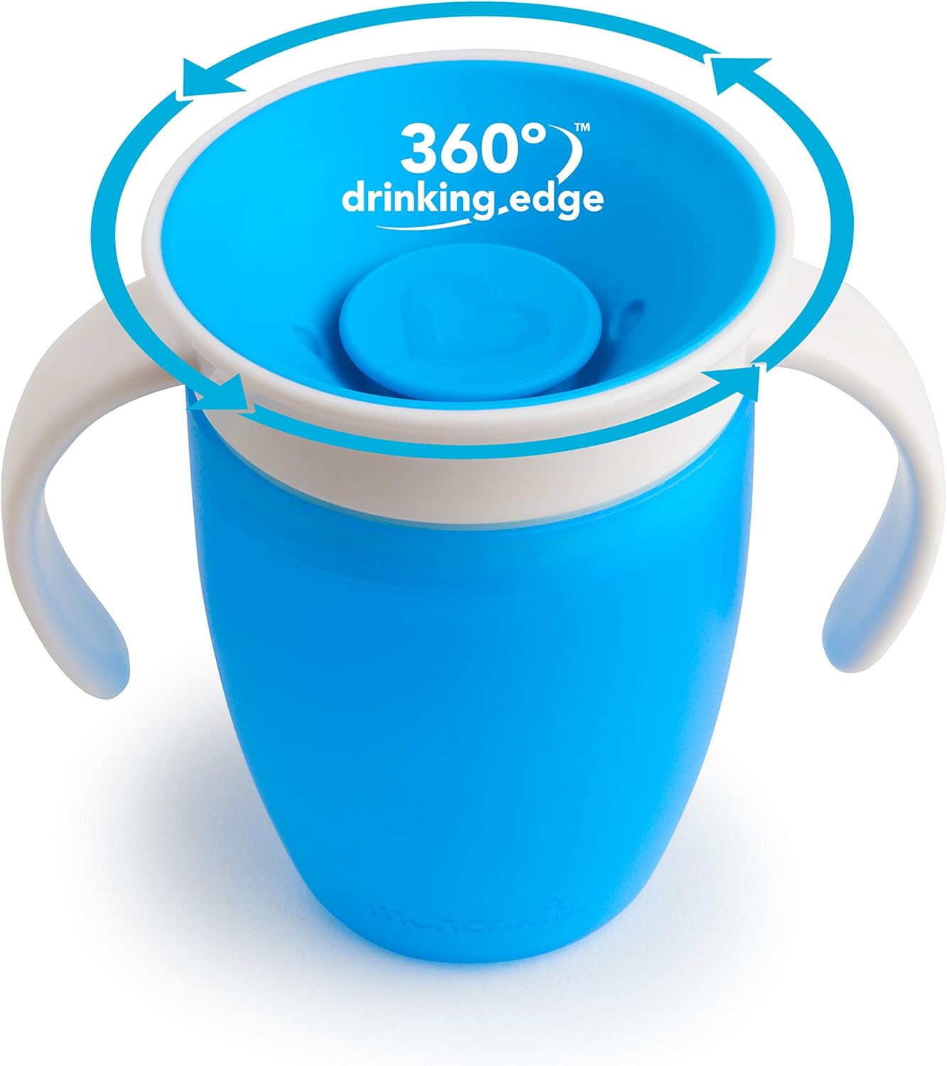 Munchkin Miracle Trinklernbecher 360 Grad, 207 ml, Blau