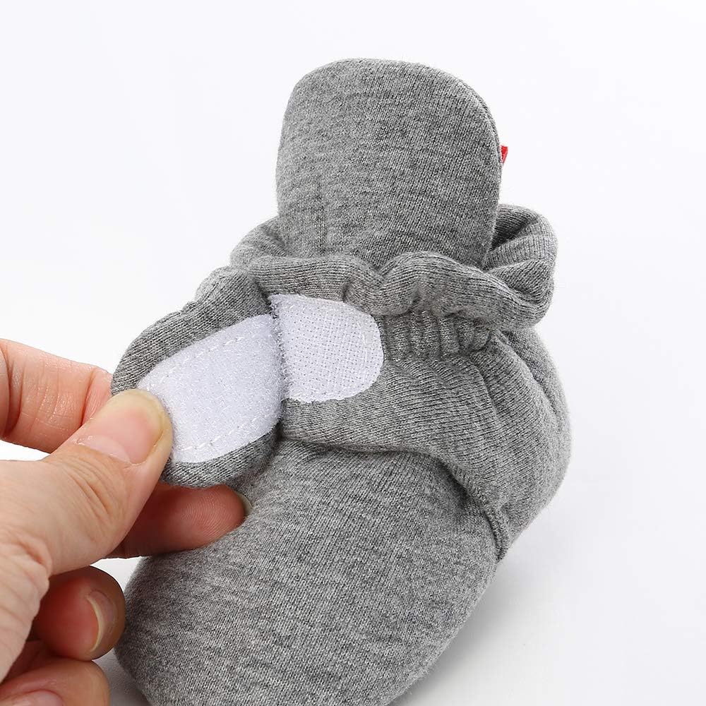 LACOFIA Kleinkind Baby Jungen Mädchen rutschfest Weiche Sohle Slipper Stiefel Winter Krabbelschuhe