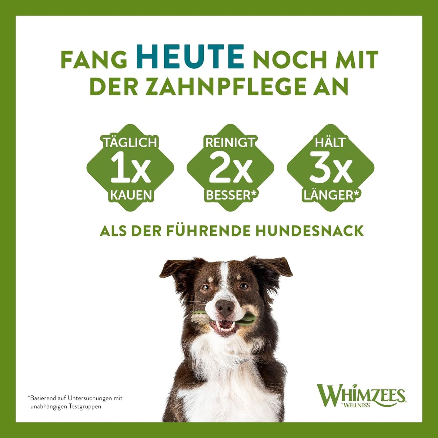 WHIMZEES By Wellness Gemischte Vielfaltsbox, Kaustangen für kleine Hunde zur Zahnpflege, Größe S, 56 Stück, ohne Zuckerzusatz, getreidefrei, natürlich, fettarm