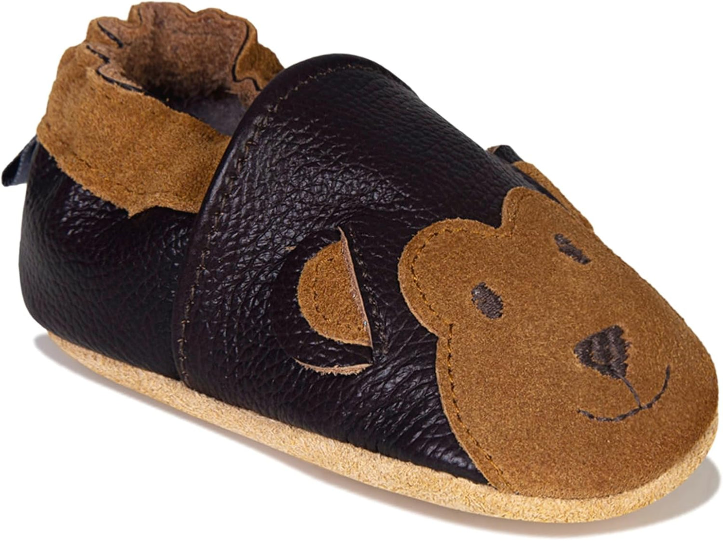 IceUnicorn Krabbelschuhe Baby Jungen Mädchen Lauflernschuhe Baby Weicher Leder Babyhausschuhe Kleinkind Babyschuhe