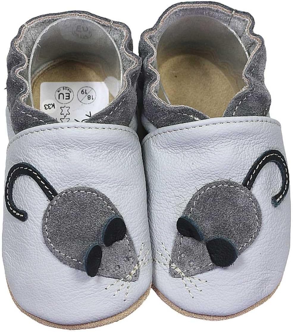 Krabbelschuhe für Jungs und Mädchen in verschiedenen Designs