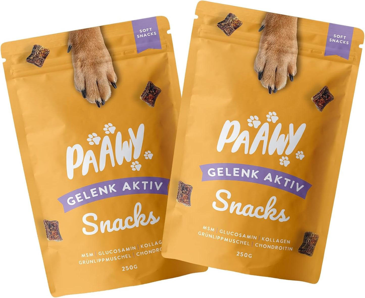 Gelenktabletten Hund I 180 Gelenk Aktiv Snacks als leckere Alternative zu klassischen Tabletten mit Grünlippmuschel, MSM, Glucosamin & Chondroitin I Arthrose I Unterstützt die Gelenke & Knochen