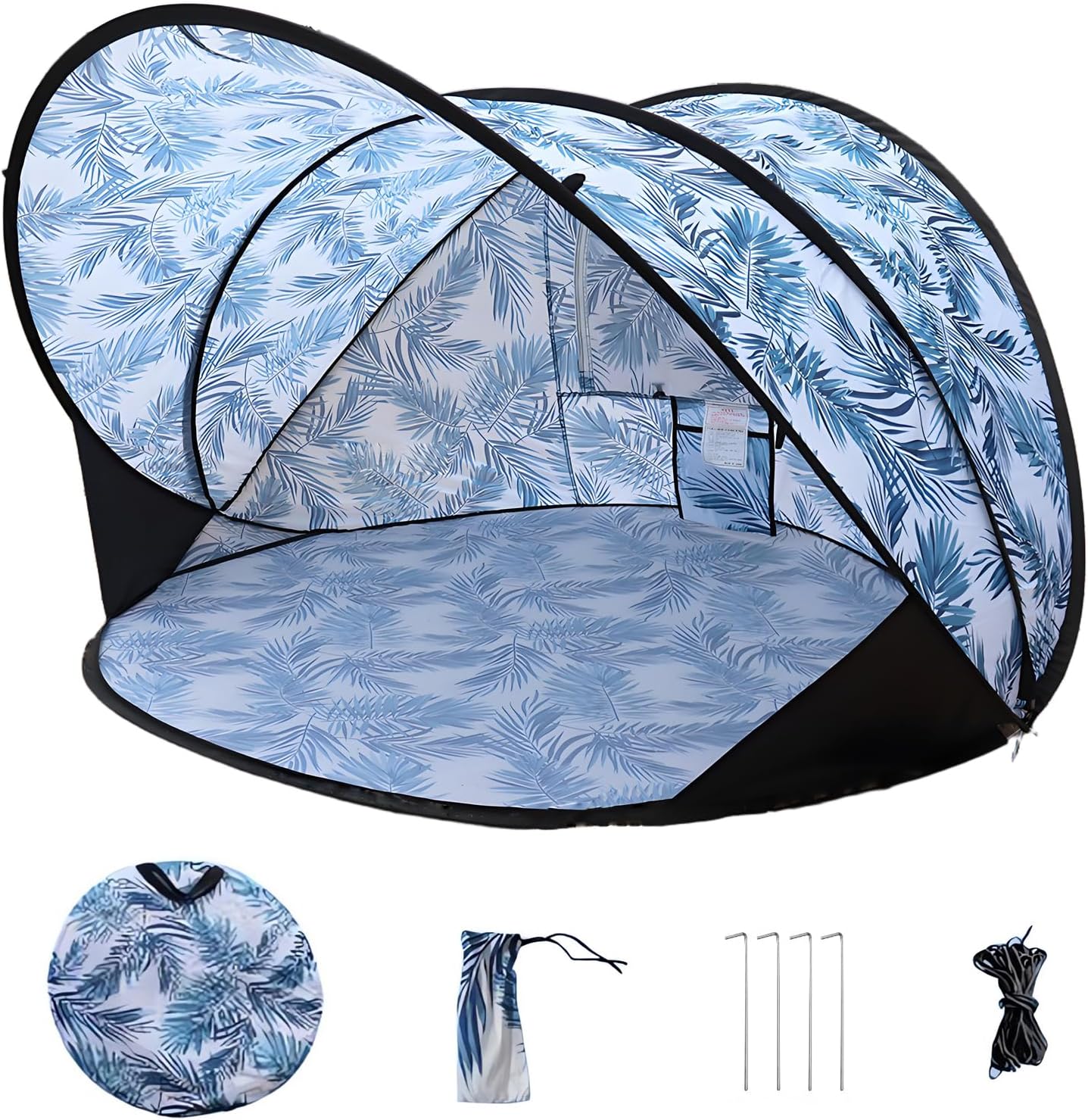 Strandmuschel Pop Up Strandzelt UV Schutz Wurfzelt Wetter Leicht Strandzelt Für Garten Strand