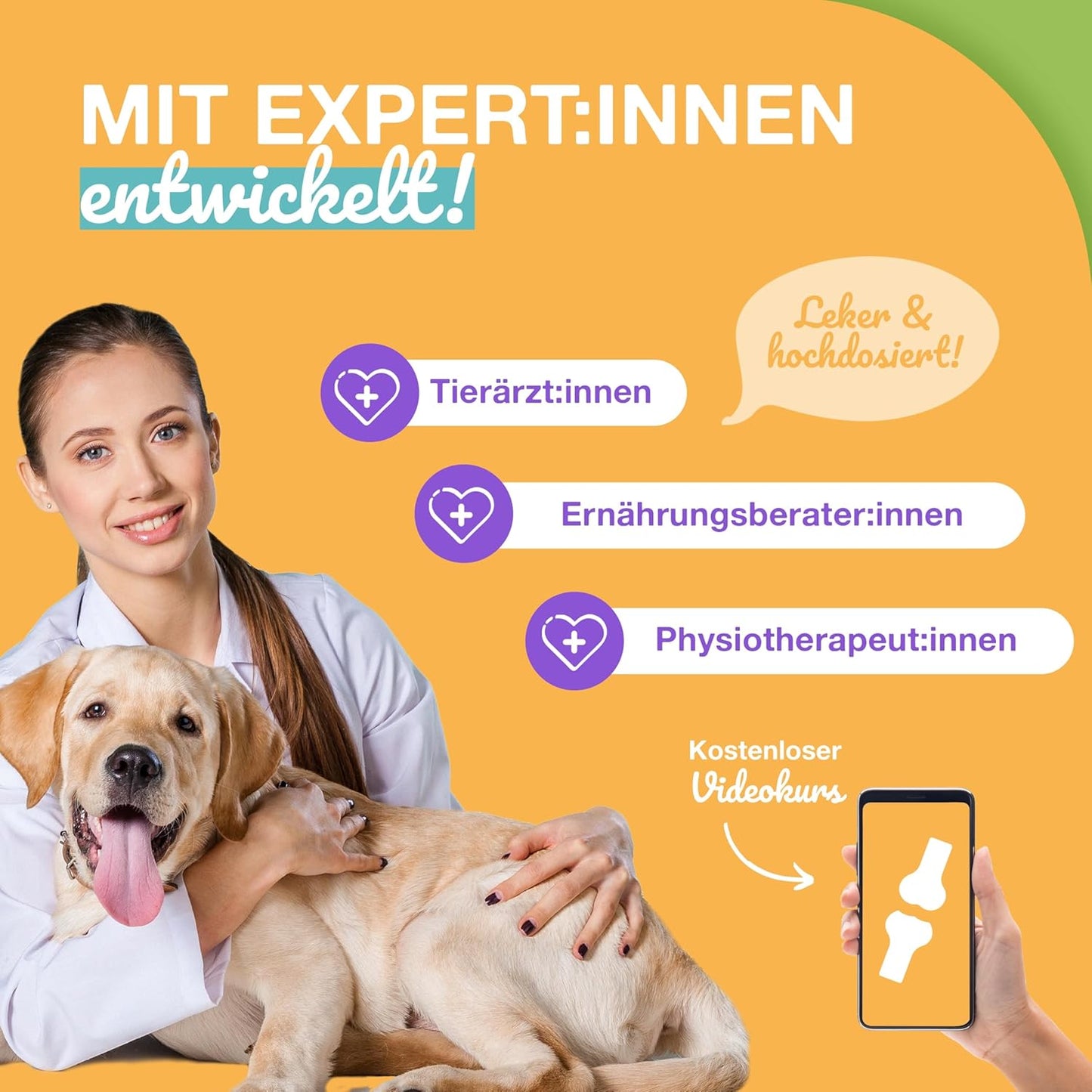 Fellpracht Snacks – Unterstützt Haut & Fell deines Hundes – Nahrungsergänzung mit Lachsöl, Bierhefe, Biotin, Omega-3 & Zink – Gegen Juckreiz, Haarausfall & Allergien