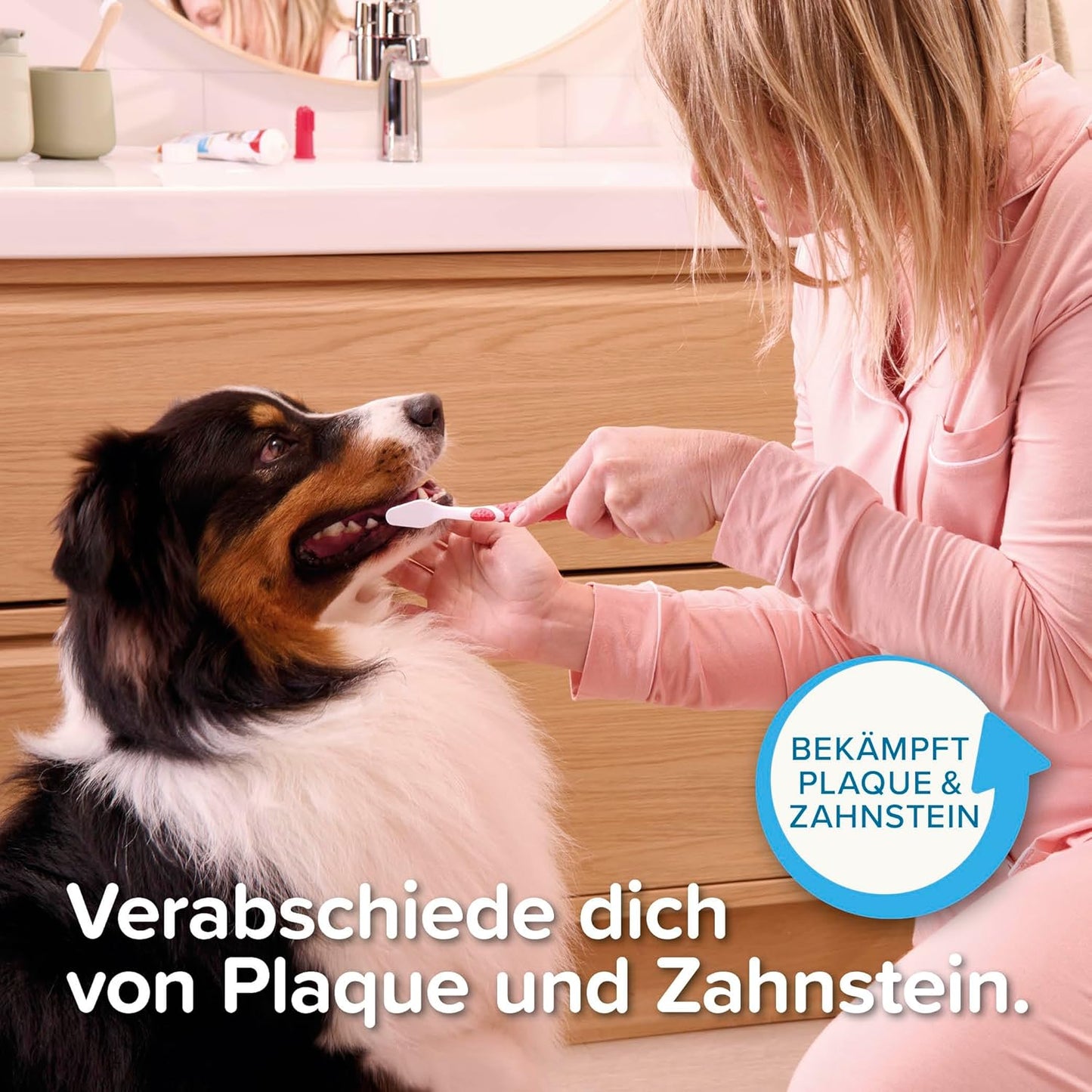 BEAPHAR - Zahnpasta Für Hunde Und Katzen - Schützt vor Plaque Und Zahnstein - Mit Leber-Geschmack - Ohne Fluoride - 100 g