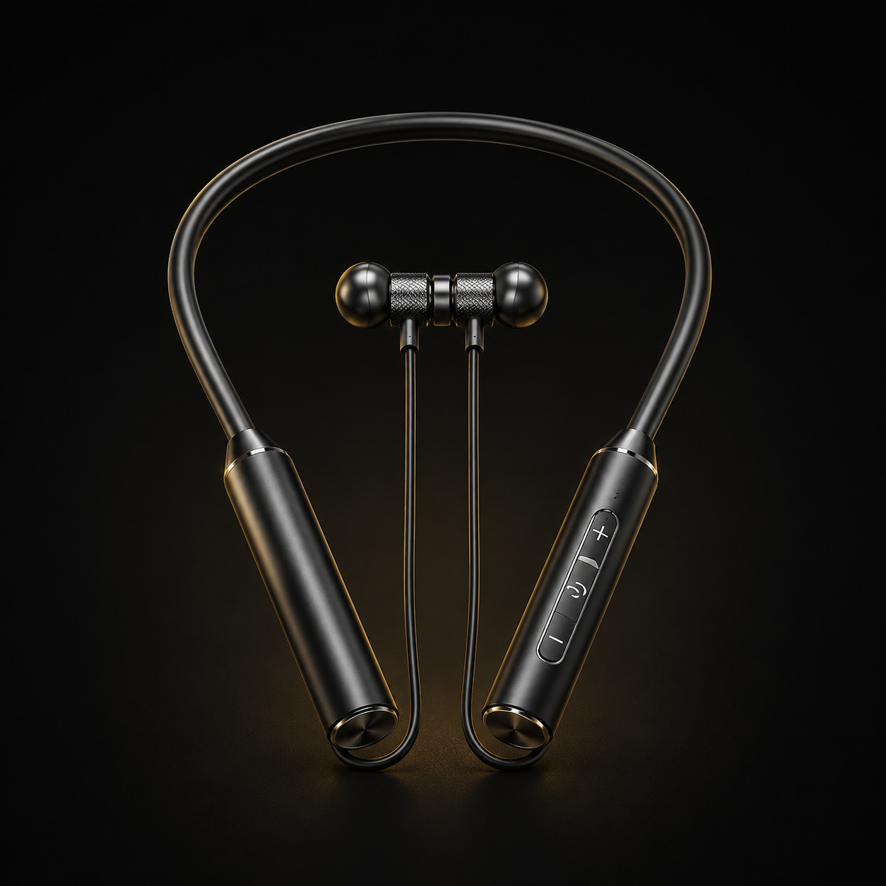 Neckband Wireless Earphones — Bluetooth 5.3, Built-in Mic & Magnetic Sport Design