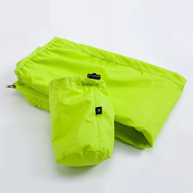 Camping-Regenjacke für Herren und Damen – wasserdicht, Sonnenschutz, schnelltrocknend, Windbreaker mit Tasche, ideal zum Angeln und Jagen.