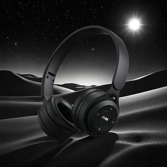 Y08 Over-Ear Wireless Headphones — Hi-Fi Stereo, Foldable Design