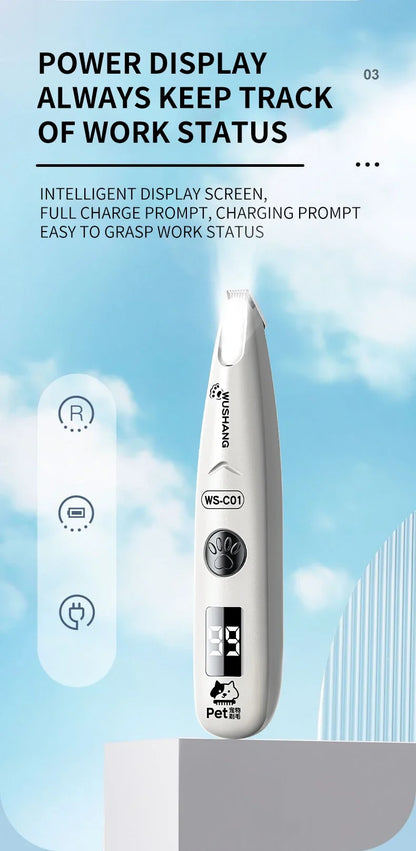 LED Pet Grooming Trimmer