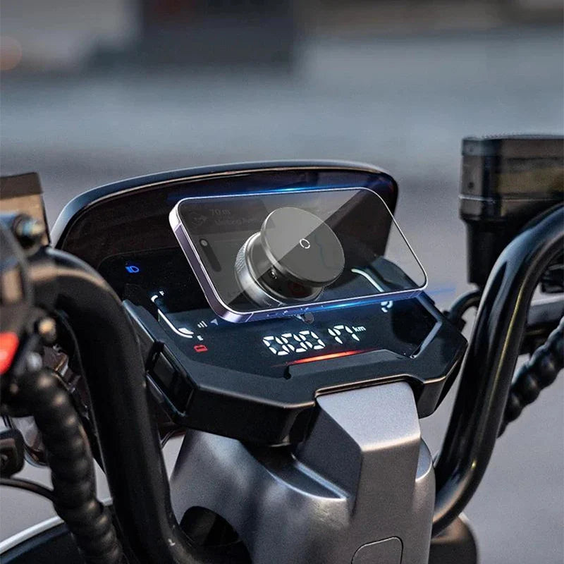 Magnetic Car Phone Holder — 360° Foldable MagSafe Compatible
