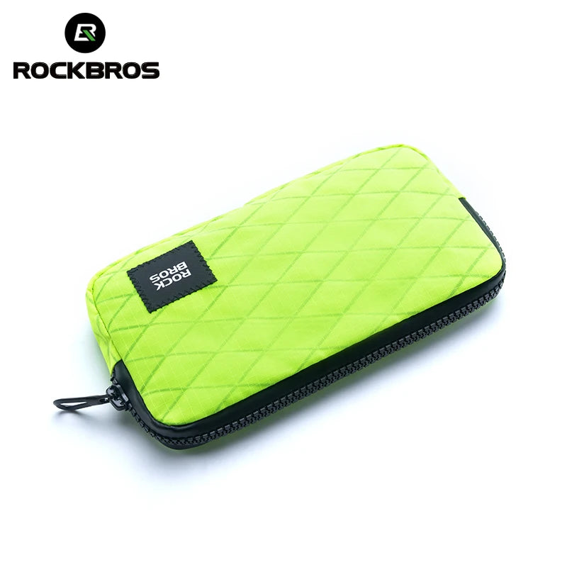 ROCKBROS Fahrradtasche für Handy – Tagesgebrauch, klein, leicht, tragbar, multifunktional – Handtasche, Aufbewahrung für Münzen, Geldbörse, Umhängetasche für den Alltag