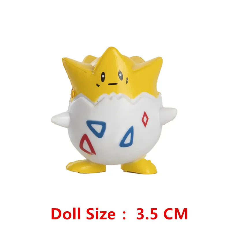 Pokémon Pokéball mit Cartoon-Designs – Anime-Film-Figuren Pikachu, Charmander, Eevee, Squirtle, Vulpix – Hochwertige Action-Spielzeuge, Sammlermodelle, Geschenke