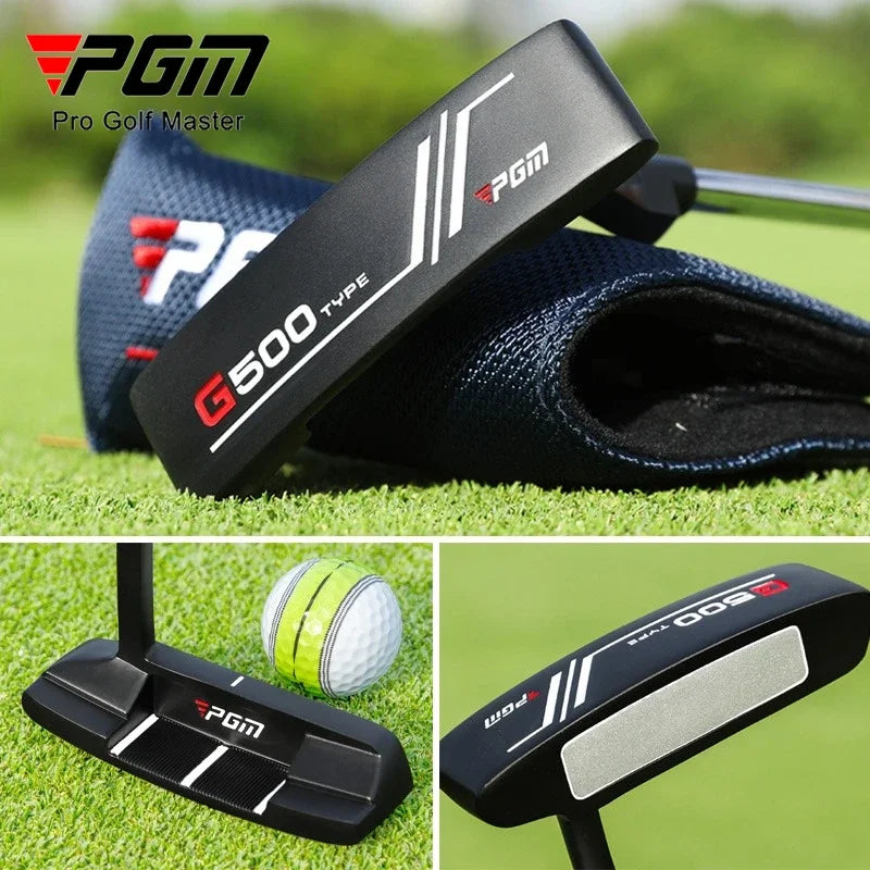 PGM Herren Golf Putter – Stabilität, tiefer Schwerpunkt, Ausrichtungslinie, hohe Kapazität, Übungsschläger mit Visier TUG075