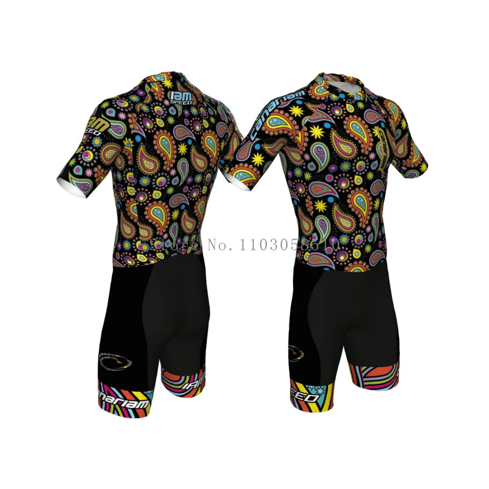 Canariam Herren Skate-Anzug Roller-Skates Geschwindigkeit Rennen Schnelle Skates Skating Overall Pro Team Socken Skinsuit 2025