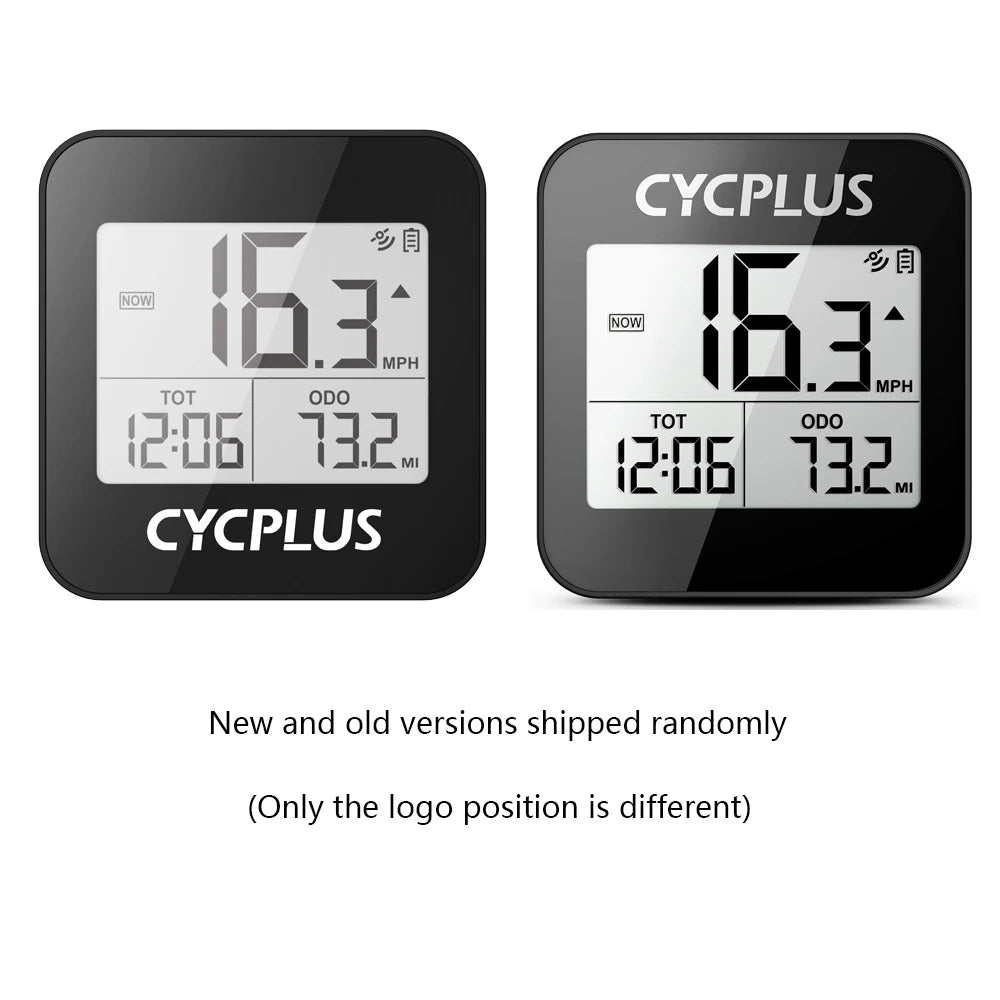 CYCPLUS G1 Fahrradcomputer GPS Geschwindigkeitsmesser Kabelloses Fahrradzubehör Wasserdichtes Fahrrad-Tachometer Kilometerzähler