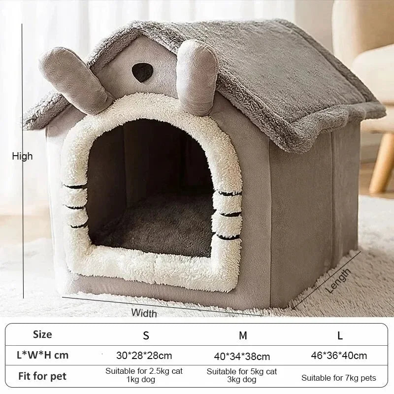 Cozy Indoor Pet Tent Bed With Removable Washable Cushion For Small Dogs & Cats — product image 2
